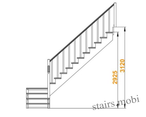 К-002М/1 вид4 чертеж stairs.mobi